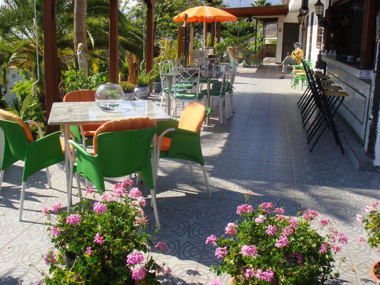 Teneriffa Finca Alcala Blick in die Bar