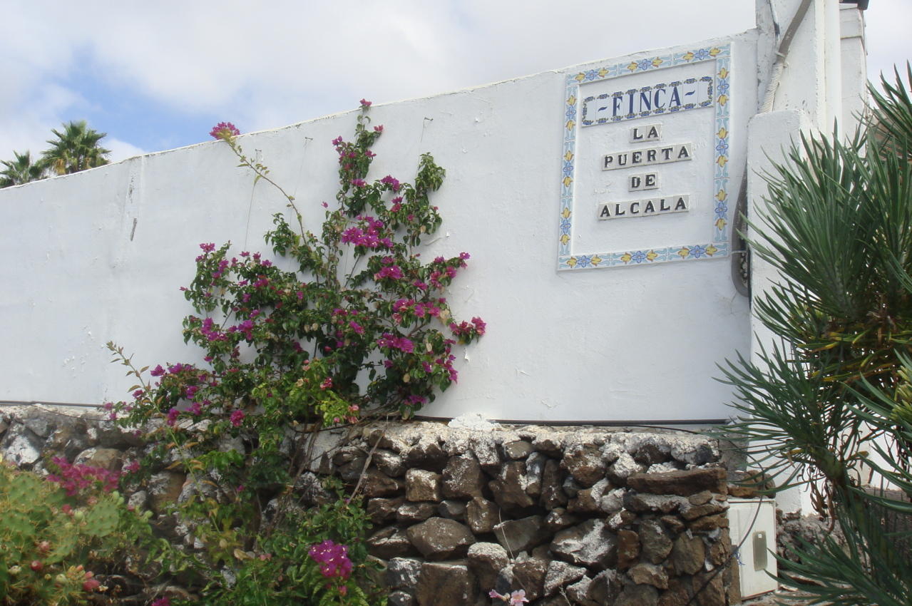 Eingang zur Finca La Puerta de Alcala
