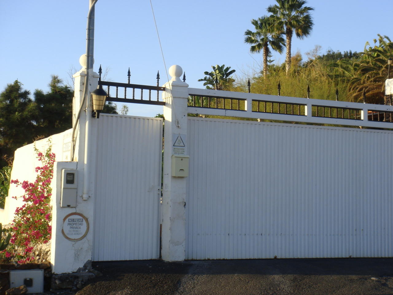 Eingang zur Finca La Puerta de Alcala