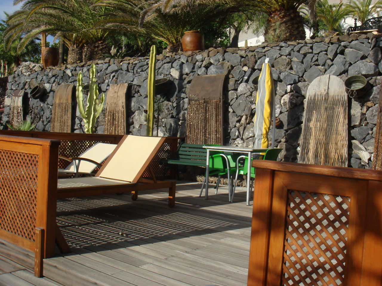 Terrasse2  Lodge zum Sonnen