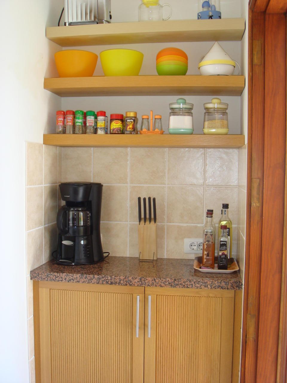 Küche  Regal Apartment Uvi