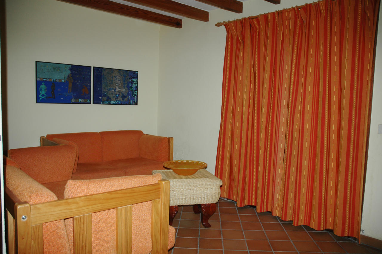 Finca Las Almendras: Gästehaus Wohnzimmer