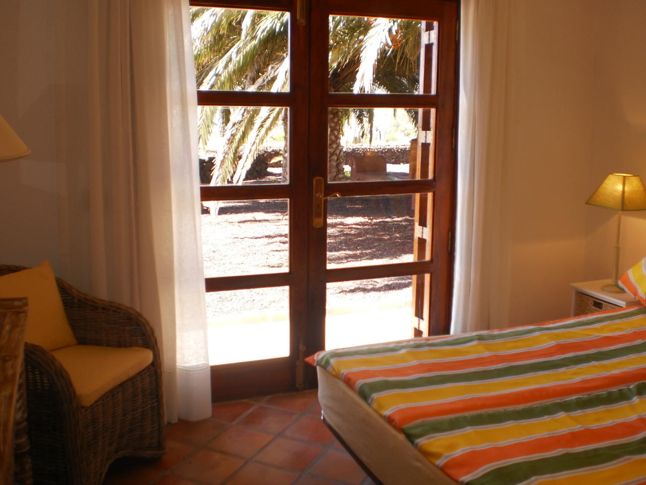 Teneriffa Finca Las Almendras Schlafzimmer