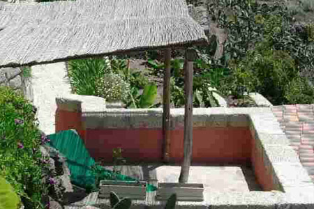 Finca Palo Alto, Casa Amarilla: Terasse