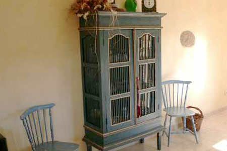 Finca Palo ALto Casa Azul: Schrank Detail