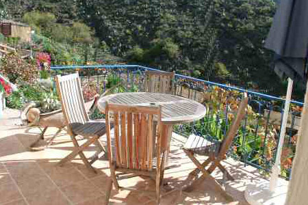 Finca Palo ALto Casa Azul: Terasse Frühstück