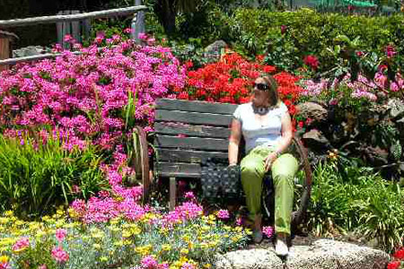 Finca Palo Alto RUhe im Garten