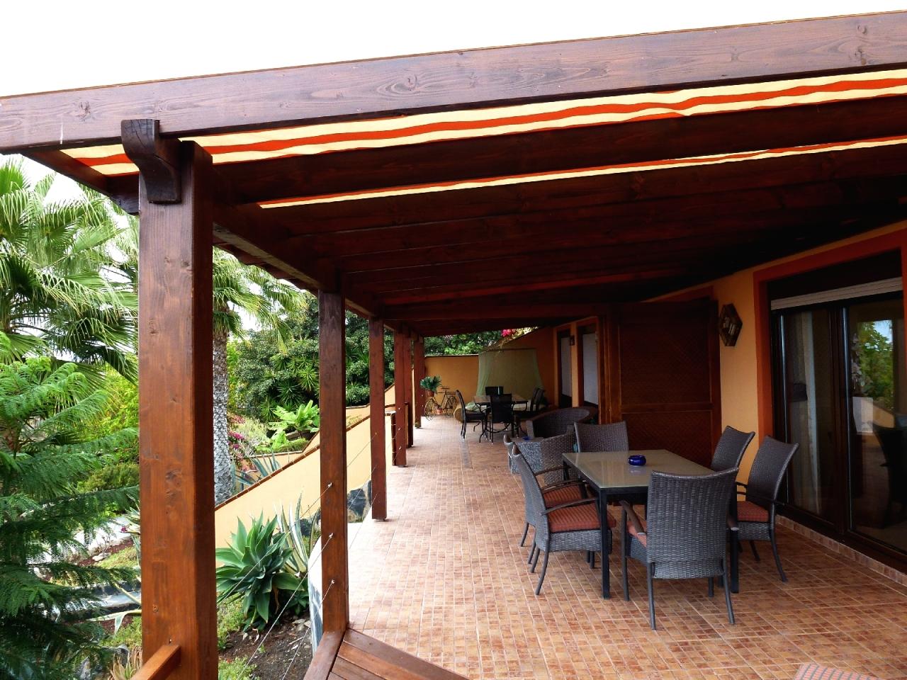Teneriffa Finca San Juan Sevilla West-Terrasse