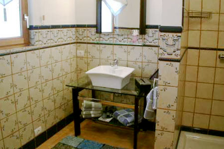 Teneriffa Finca San Juan Alhambra Badezimmer