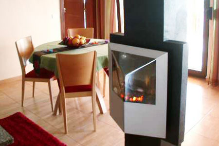 Teneriffa Finca San Juan Alhambra Essen und Kamin