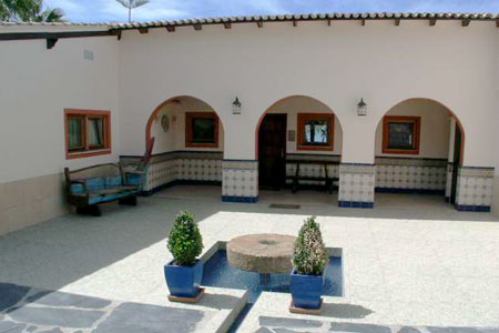 Teneriffa Finca San Juan Alhambra Patio