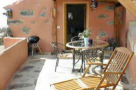 Teneriffa Finca Palo Alto Amarilla Terasse