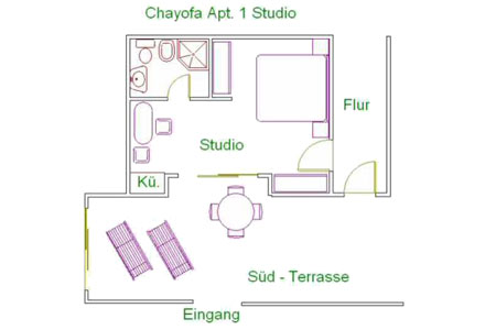 Teneriffa Chayofa 1 Terasse