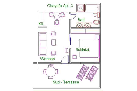 Teneriffa Chayofa 3 Grundriss