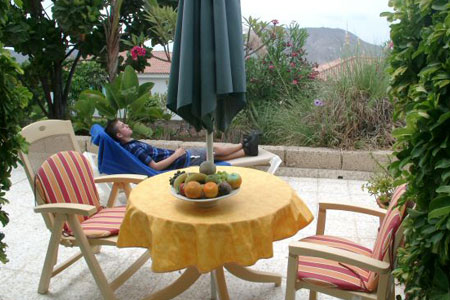 Teneriffa Chayofa 2 Terasse