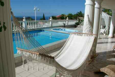 Teneriffa Chayofa Penthouse Wohnraum mit Kamin