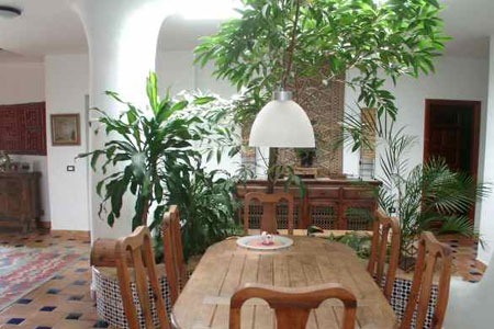 Teneriffa Finca Tropical Esszimmer