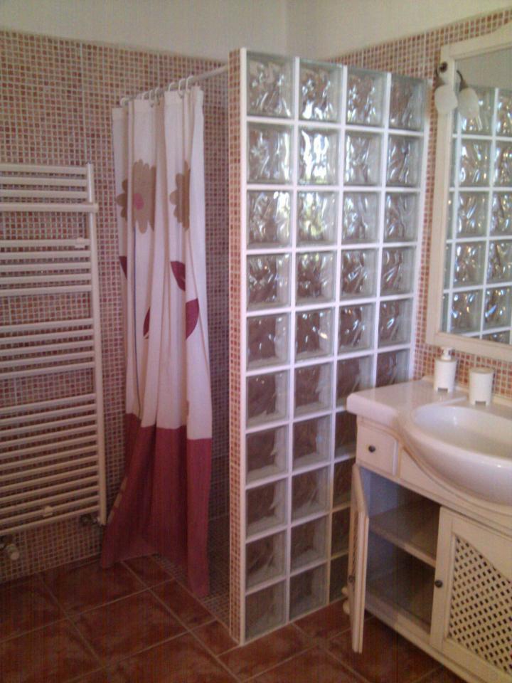 Teneriffa Finca Montimar Herrenhaus Badezimmer Dusche
