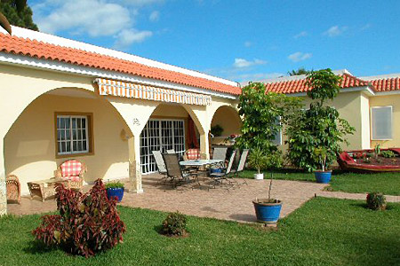 Teneriffa Herrenhaus Gartenansicht