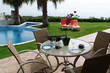 Teneriffa Finca Montimar Leon Terrasse