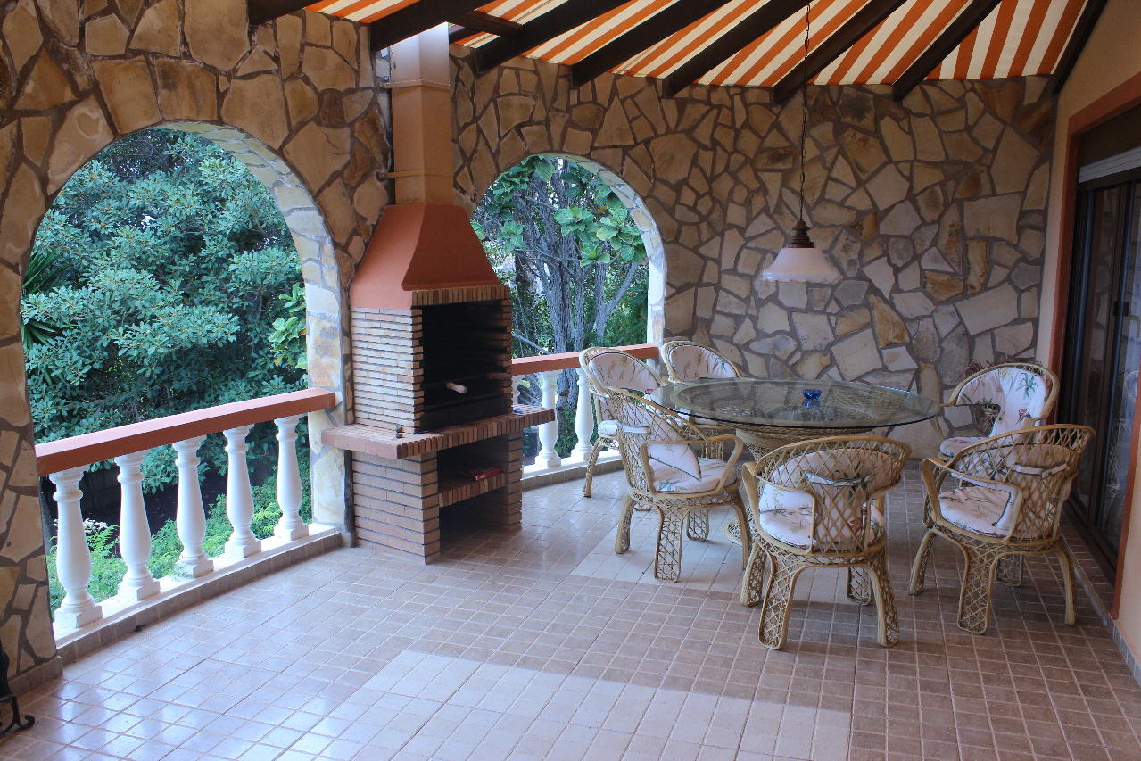 Casa Marbella Terasse Blick zu Meer