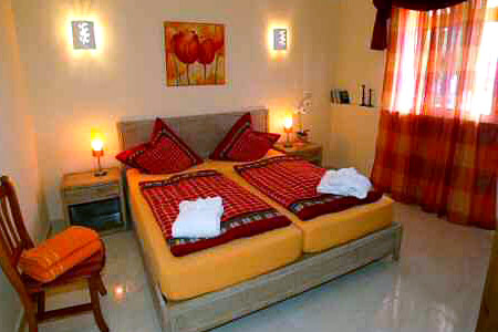 Teneriffa Finca Montimar Suite Mariposa Schlafraum