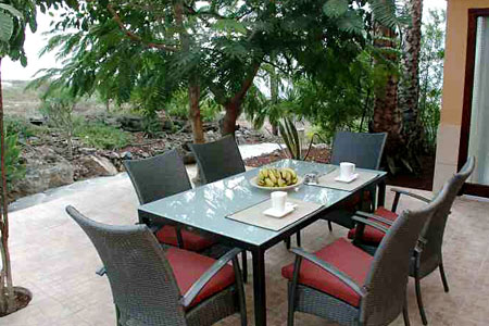 Teneriffa Finca San Juan Sevilla Terasse