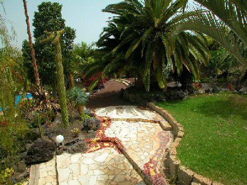 Teneriffa Finca Tropical Weg in den Garten