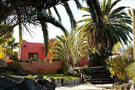 Teneriffa Finca Tropical Garten Aussen