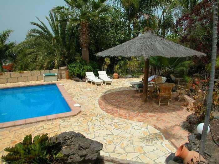 Teneriffa Finca Tropical Ruhezone am Pool