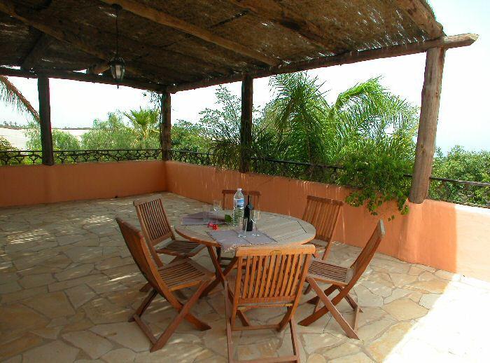 Teneriffa Finca Tropical Terrasse