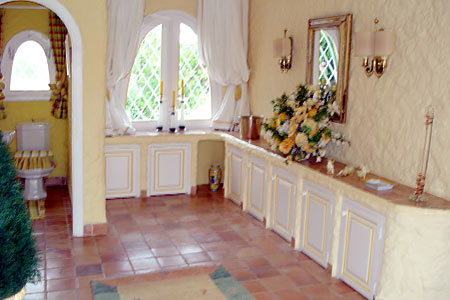 Wohnraum Villa Sur