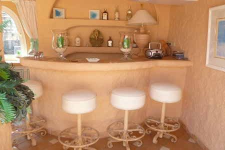 Wohnraum Villa Sur