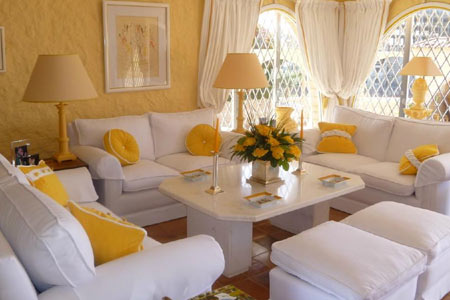 Wohnraum Villa Sur