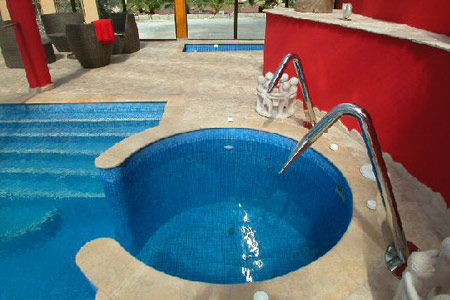 Massagebecken Hallenbad Finca Montimar Teneriffa