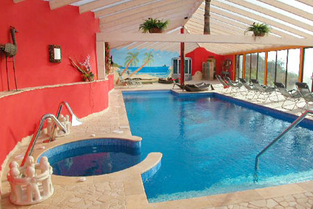 Teneriffa Finca Montimar Hallenbad Meerblick