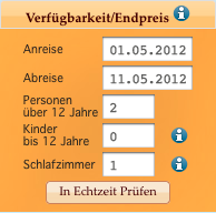 Anfrageformular