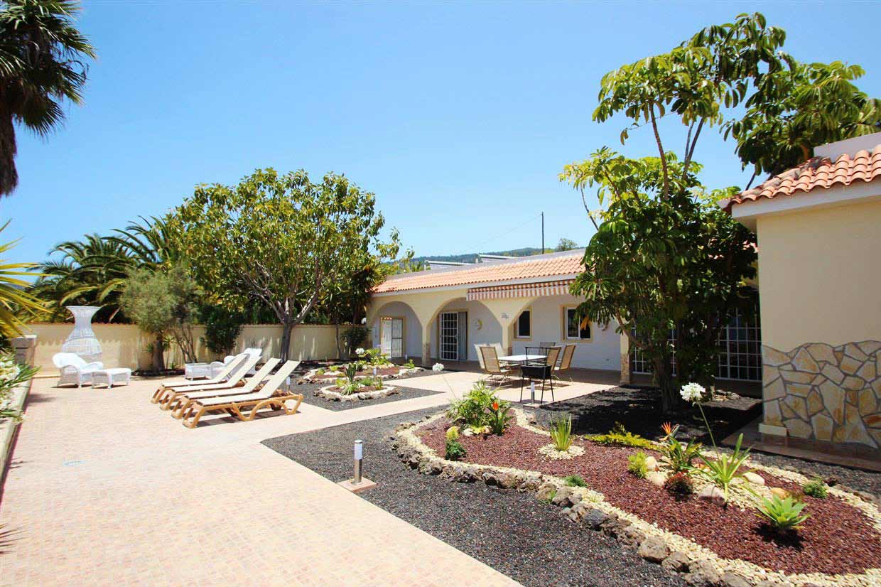 Casa Herrenhaus Garden of cottage at Aqua & SPA Finca Montimar in Tenerife