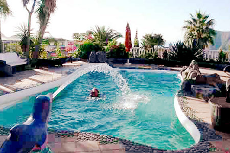 Urlaub Teneriffa: Pool-Landschaft Villa Andalucia, Teneriffa Süd Chayofa